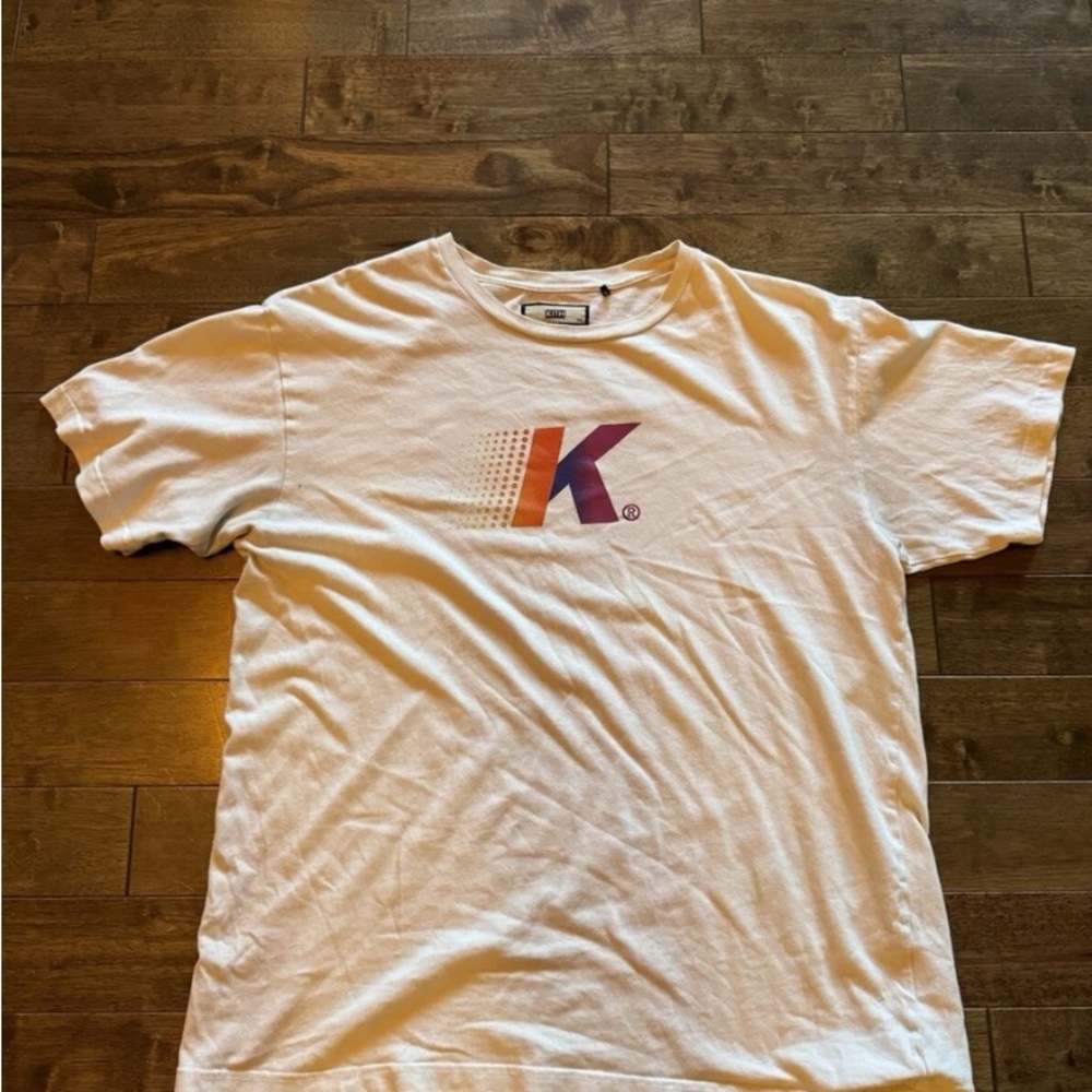 Sold! Men’s Kith Habit Forming Tee, White, 2XL, EUC